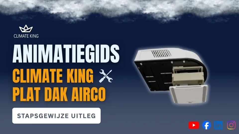 Installationsvideo Climate King AirDeck Pro Flachdach-Klimaanlage: animierte Schritt-für-Schritt-Anleitung