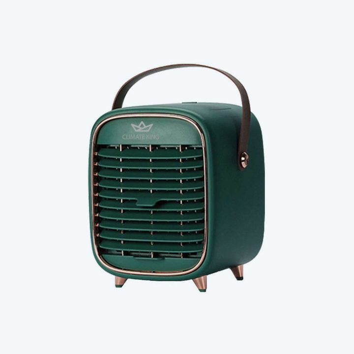 Climate King Retro Tischkühler Grün