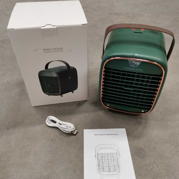 Climate King bureau koeler Retro Green