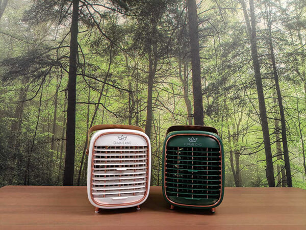Climate King bureau koeler Retro Green